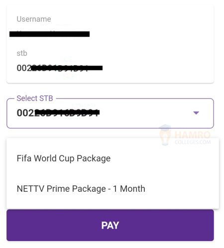 How to buy World Cup package of NetTV through Khalti App 2